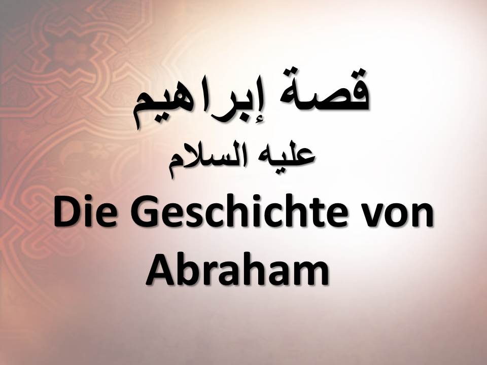 Die Geschichte von Abraham